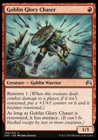 Goblin Glory Chaser (Magic Origins) Trading Card