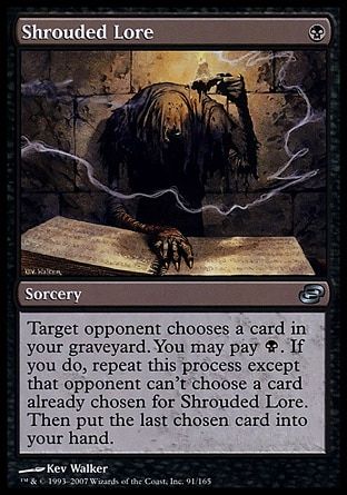 Shrouded Lore (Planar Chaos) Trading Card