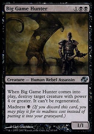 Big Game Hunter (Planar Chaos) Trading Card