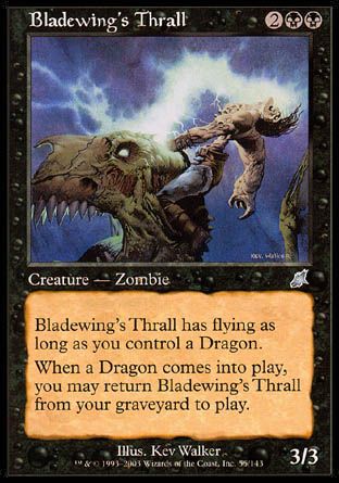 Bladewing's Thrall (Scourge) Trading Card