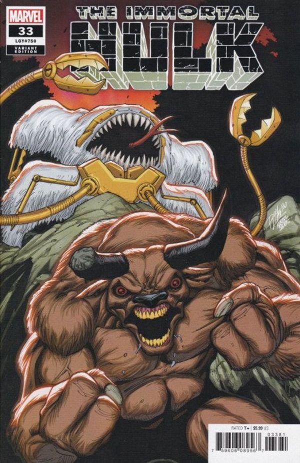 Immortal Hulk #33 (Ron Lim Variant)