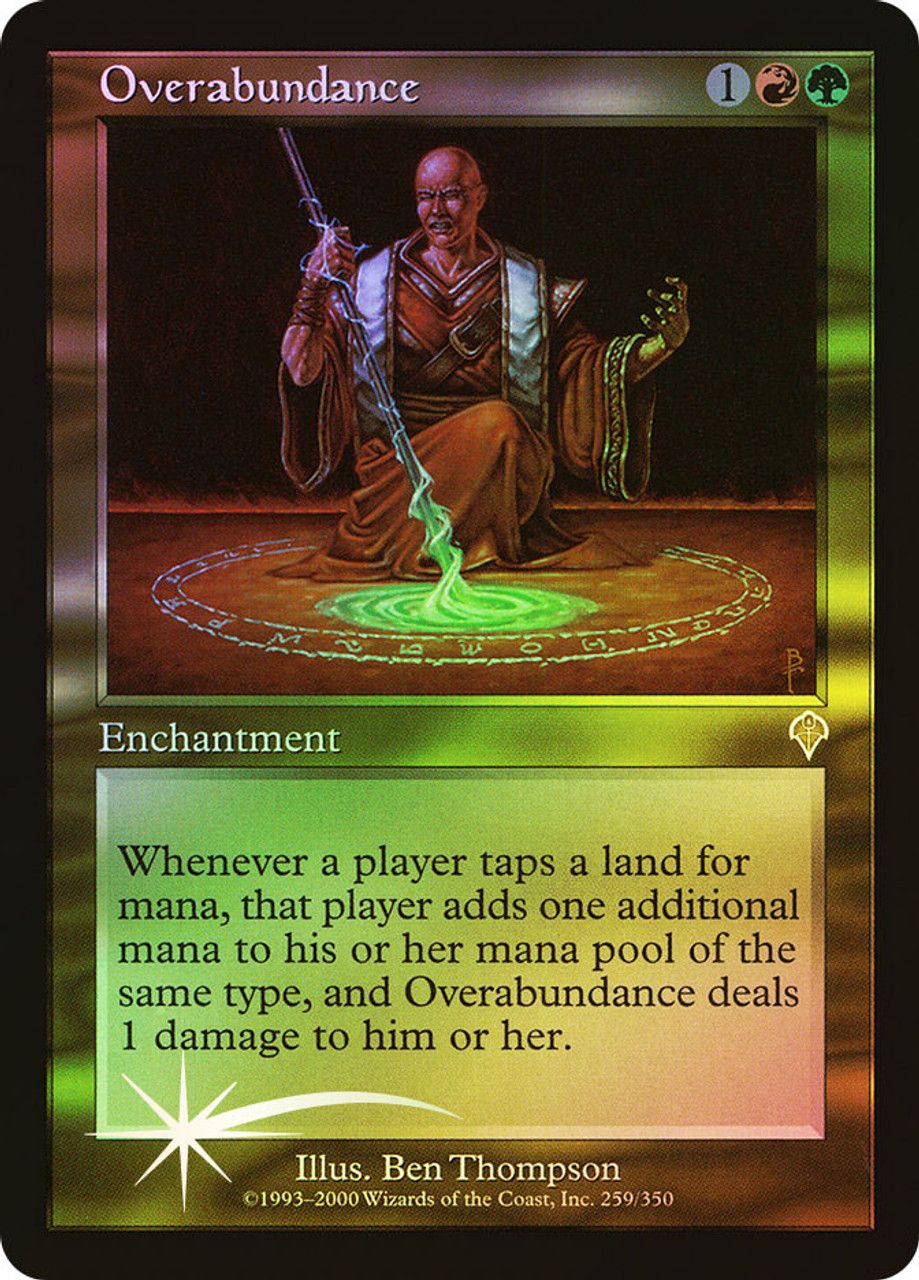 Overabundance (Invasion - Foil) Trading Card