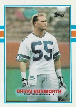 Brian Bosworth 1989 Topps #192 Sports Card