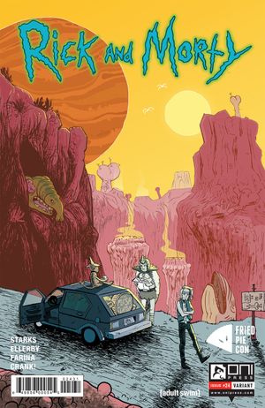 Rick and Morty #24 (Fried Pie Convention Edition)
