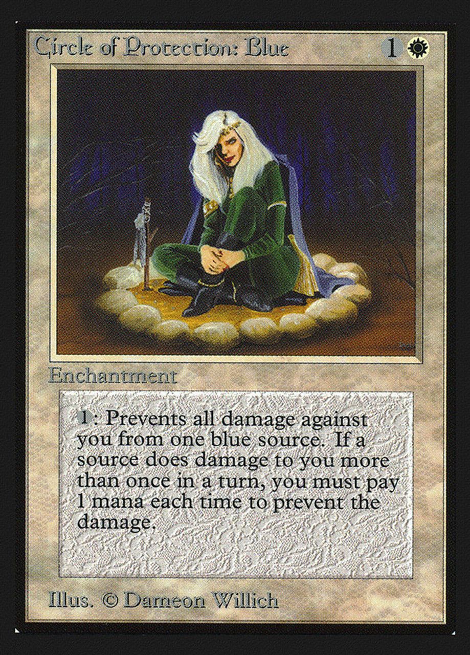 Circle of Protection: Blue (Collector's Edition) Trading Card