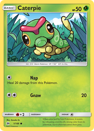 Caterpie (1/149) - Sun & Moon