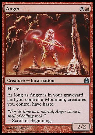 Anger (MTG Commander) Trading Card