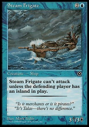 Steam Frigate (Portal Second Age) Trading Card