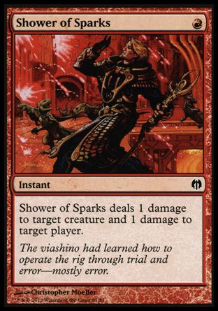 Shower of Sparks (Heroes vs. Monsters) Trading Card