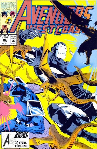 Avengers West Coast #95 Comic
