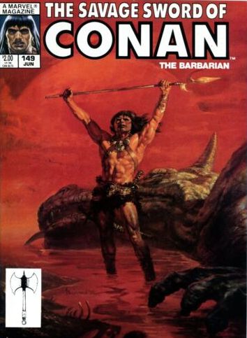 The Savage Sword of Conan #149 Comic