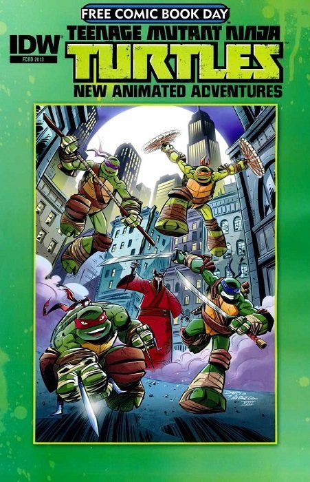 Teenage Mutant Ninja Turtles: New Animated Adventures FCBD Comic