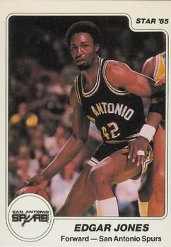 Edgar Jones 1984 Star #68 Sports Card