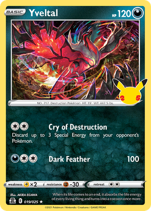 Yveltal (19/25) - Celebrations