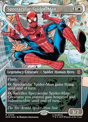Spectacular Spider-Man #240 (Marvel's Spider-Man - Borderless Foil)