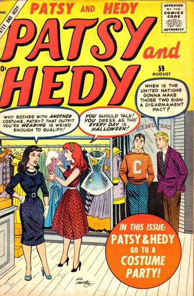 Patsy and Hedy #59 Comic