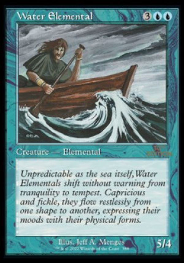 Water Elemental (Magic 30th Anniversary Edition - Old Frame)