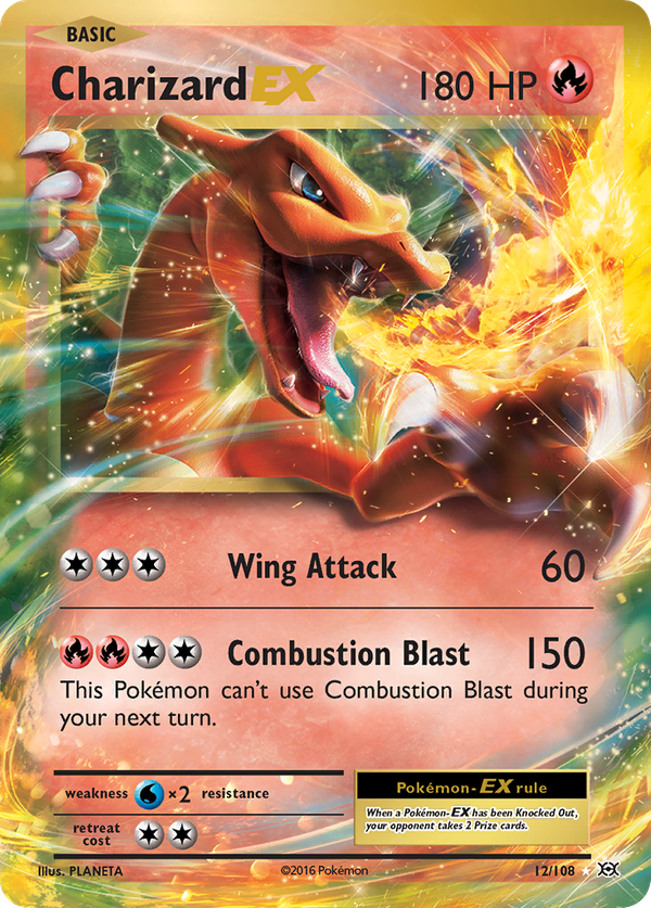 Charizard EX (12/108) - Evolutions