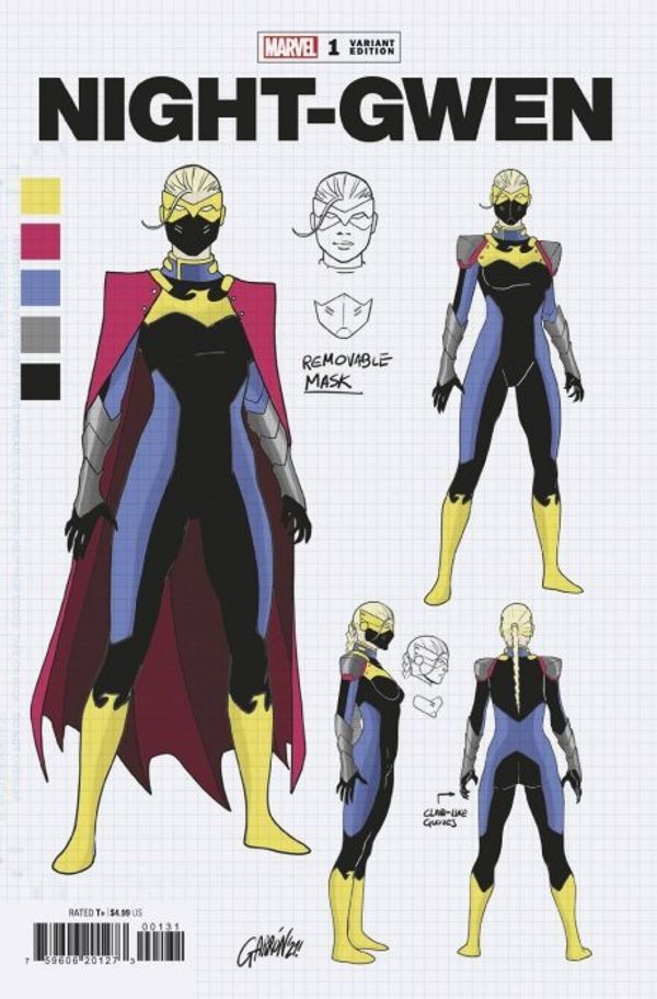 Heroes Reborn: Night-Gwen #1 (Garron Design Variant)
