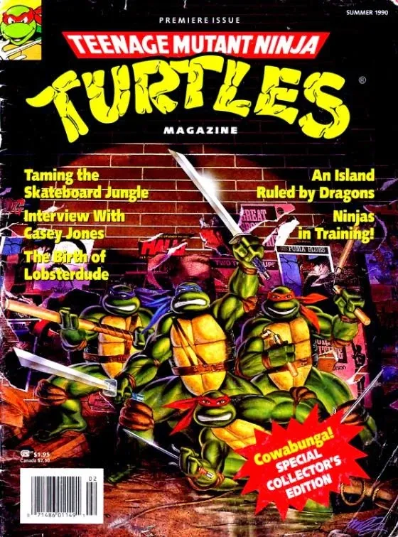 Teenage Mutant Ninja Turtles Magazine Magazine