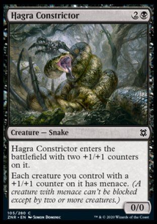 Hagra Constrictor (Zendikar Rising) Trading Card