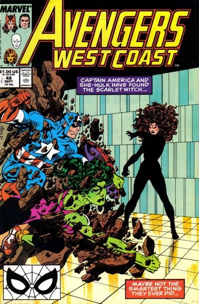 Avengers West Coast #48 Comic