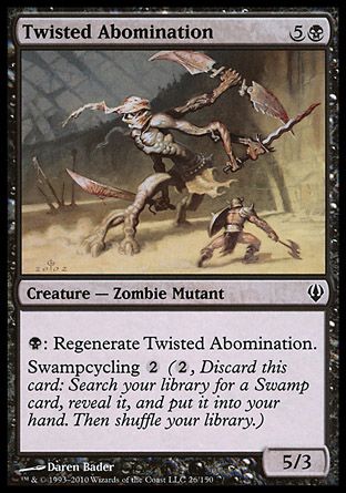 Twisted Abomination (Archenemy - decks) Trading Card