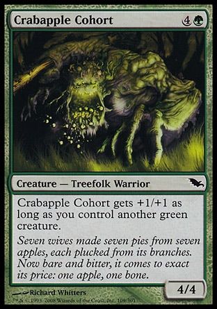 Crabapple Cohort (Shadowmoor) Trading Card