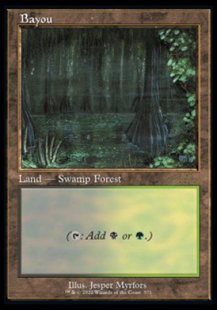 Bayou (Magic 30th Anniversary Edition - Old Frame) Trading Card