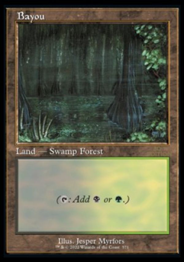 Bayou (Magic 30th Anniversary Edition - Old Frame)