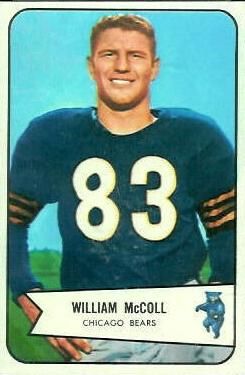 William McColl 1954 Bowman #59 Sports Card