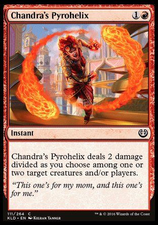 Chandra's Pyrohelix (Kaladesh) Trading Card