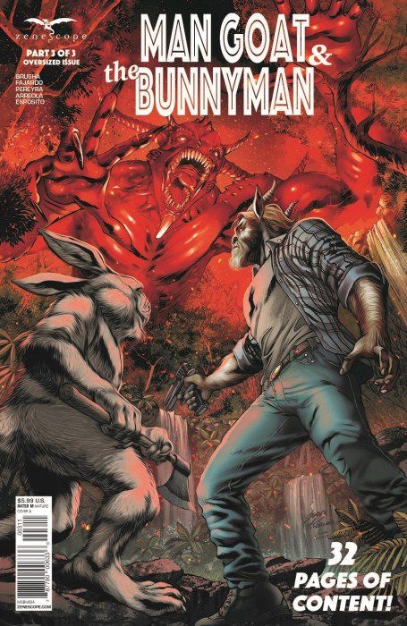 Man Goat & the Bunnyman #3 Comic