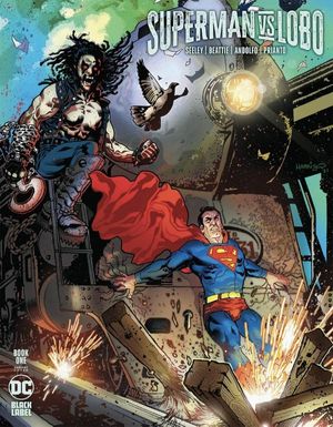 Superman Vs. Lobo #1 (Harris Variant)
