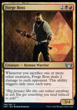 Forge Boss (Streets of New Capenna) Trading Card