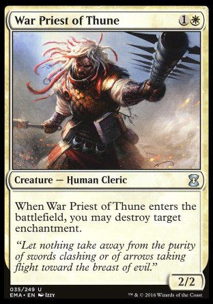 War Priest of Thune (Eternal Masters) Trading Card