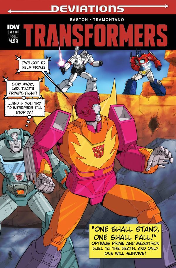 Transformers Deviations #1 (Subscription Variant)
