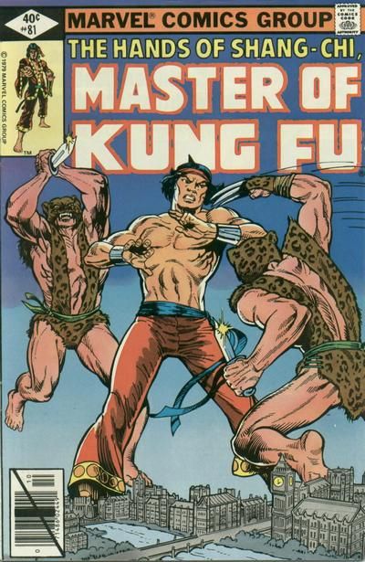 Master of Kung Fu #81 Comic