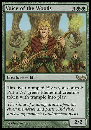 Voice of the Woods (Elves vs. Goblins) Trading Card