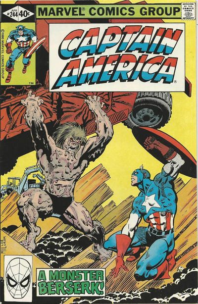 Captain America #244 Comic