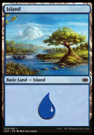 Island (Merfolks vs. Goblins) Trading Card