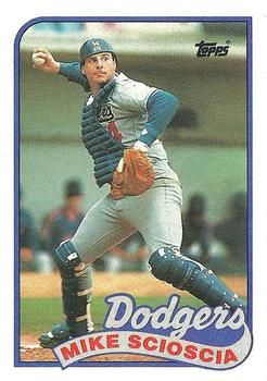 1985 Topps: #549 - Mike Scioscia