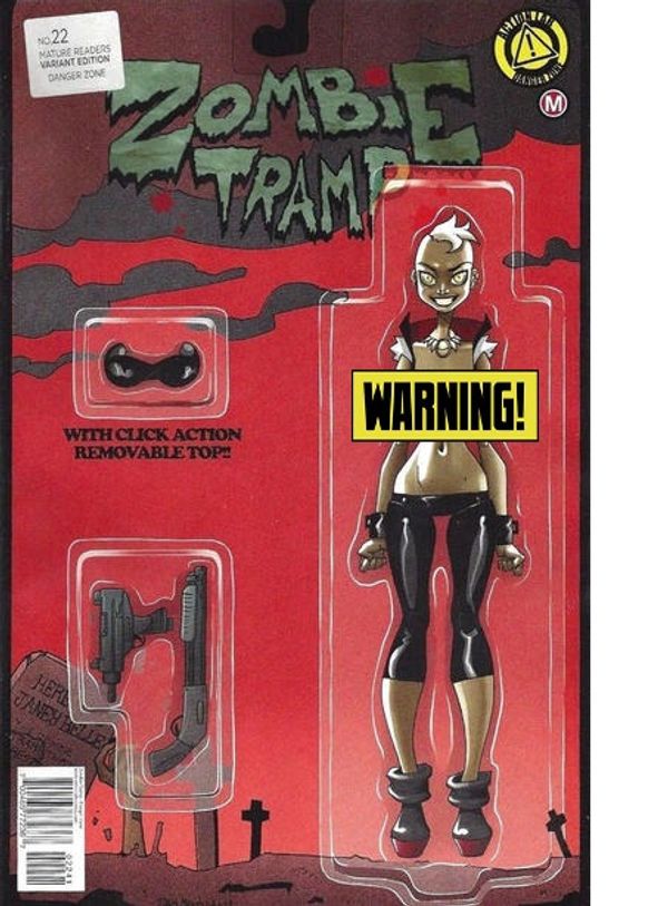 Zombie Tramp Ongoing #22 (Cover D Action Figure Risque)