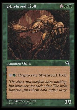 Skyshroud Troll (Tempest)