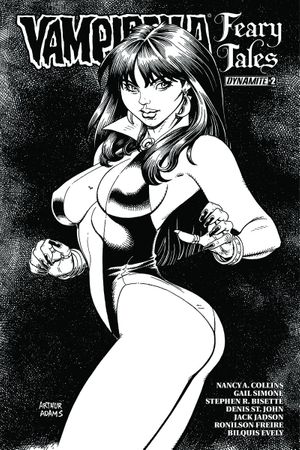 Vampirella: Feary Tales #2 (25 Copy Adams B&amp;w Variant)