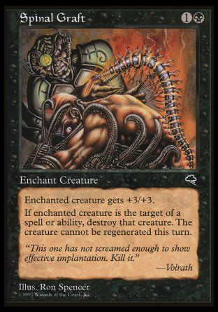 Spinal Graft (Tempest) Trading Card