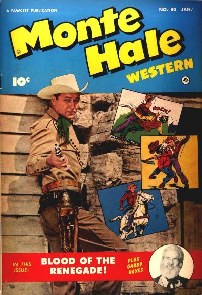 Monte Hale Western #80 Comic