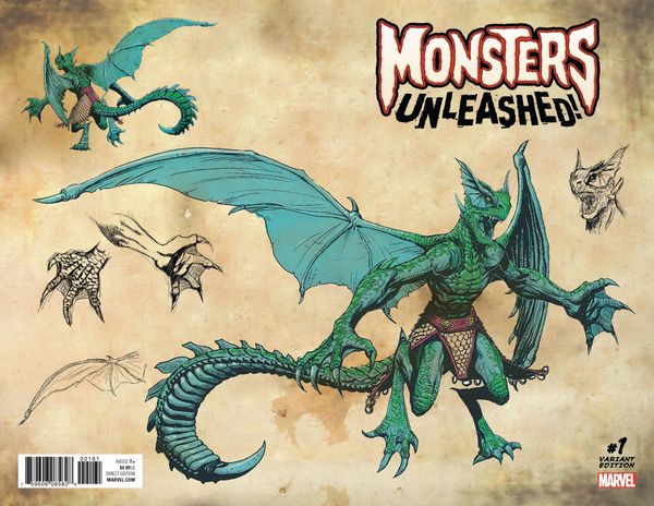 Monsters Unleashed #1 (New Monster Variant)