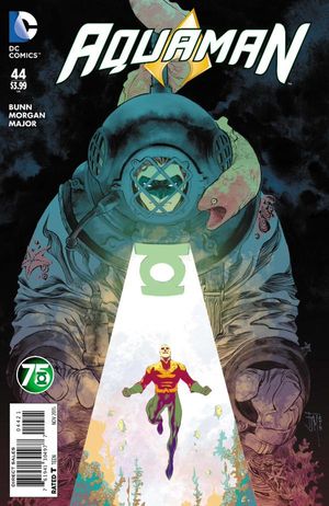 Aquaman #44 (Green Lantern 75 Variant Cover)