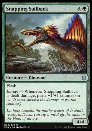 Snapping Sailback (Ixalan) Trading Card